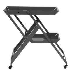Melgore Folding Server Cart - MiBasics -Baxton Studio Shop GUEST b0c7f77e e3d9 4384 85fe 9b0f25a9437a