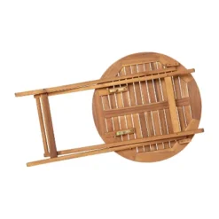 Flash Furniture Indoor/Outdoor Acacia Wood Folding Table And 2 Chair Bistro Set In Natural -Baxton Studio Shop GUEST b13bd3ad d123 4771 bf47 70ac84aaca64