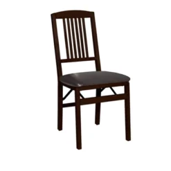Set Of 2 Simple Mission Folding Chair - Stakmore 10 Set Of 2 Simple Mission Folding Chair - Stakmore -Baxton Studio Shop GUEST b16386eb 71a4 4bd4 a7d8 9ed3739c5144