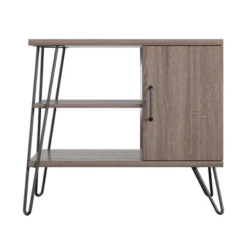 Panama 3 Shelf Bookcase - Room & Joy -Baxton Studio Shop GUEST b184837b 6ad5 4806 877f d5b9b771ac01