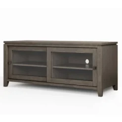 Essex Solid Wood TV Stand For TVs Up To 50" - WyndenHall -Baxton Studio Shop GUEST b2d234f9 acbe 464c b730 c9163e8806ba