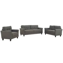 Harwin Loveseat Heather Gray - Lifestyle Solutions 11 Harwin Loveseat Heather Gray - Lifestyle Solutions -Baxton Studio Shop GUEST b3c876c8 5147 46df bcb6 a94a2fb09559