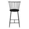 26" Bryce Counter Height Barstool Black - OSP Home Furnishings