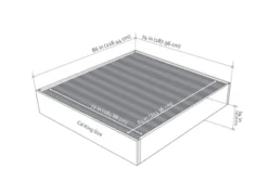 VANT Upholstered Platform Bed - Easy Assembly Bed Frame No Box Spring Needed Foundation For Optimal Support - Sleek Modern Design For Any Bedroom -Baxton Studio Shop GUEST b5b4fe52 81f6 4713 815e a09ac92b72f2