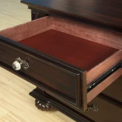 3pc California King Pennings Traditional Bed Set And Nightstand With Chest Dark Walnut - HOMES: Inside + Out -Baxton Studio Shop GUEST b5cac715 cbc7 483e ad69 23d473d222f7