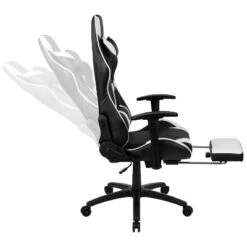 Flash Furniture Gaming Desk And Footrest Reclining Gaming Chair Set - Cup Holder/Headphone Hook/Removable Mouse Pad Top/Wire Management -Baxton Studio Shop GUEST b5fd4b80 8262 446d b8dc 9255e3bf95a8