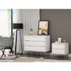 Rockefeller Dresser And Nightstand Set - Manhattan Comfort