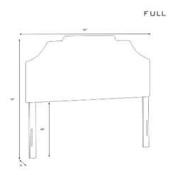 Ever Notched Border Headboard In Patterns - Skyline Furniture 11 Ever Notched Border Headboard In Patterns - Skyline Furniture -Baxton Studio Shop GUEST b7d4e87a ef9a 4d99 bfaf fdcb7164ef97