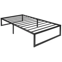 Merrick Lane 14 Inch Steel Bed Frame With Steel Slat Support For Any Mattress (No Box Spring Required) -Baxton Studio Shop GUEST b7ed8b54 a886 48c6 abce 224f3b6ba345 4