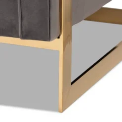 Ambra Velvet Armchair - Baxton Studio -Baxton Studio Shop GUEST b821fe90 fa2c 4153 9d38 578b07b5e5a8