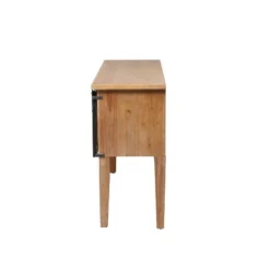 Industrial Wood Console Table Dark Brown - Olivia & May -Baxton Studio Shop GUEST b847bb50 4a67 446c 96c8 9d288e4ccf8b