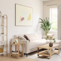 Bellwood Side Table - Umbra -Baxton Studio Shop GUEST b979ed70 3ccb 4875 ac7f c46c6d9c53ef