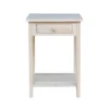 21" Nightstand Unfinished - International Concepts