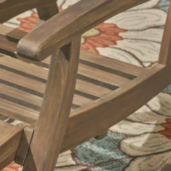 Sunview Acacia Wood Recliner Rocking Chair - Christopher Knight Home -Baxton Studio Shop GUEST ba1180b9 b672 4bba 9075 8285a48851ba