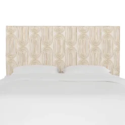 French Seam Slipcover Headboard Oblong Mustard - Cloth & Company