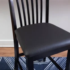 24" Torino Craftsmen Counter Height Barstool - Linon -Baxton Studio Shop GUEST bab37be1 14b2 47d0 8acb ffd469bb738e