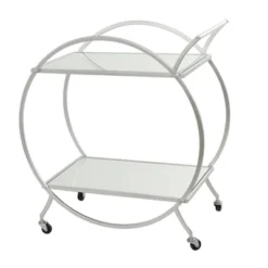 Contemporary Glam Metal Bar Cart - Olivia & May 23 Contemporary Glam Metal Bar Cart - Olivia & May -Baxton Studio Shop GUEST baedd920 4ebd 42d0 8552 f19a34fb743d