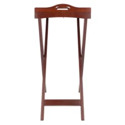 Devon Butler Table With Serving Tray Wood/Walnut - Winsome 14 Devon Butler Table With Serving Tray Wood/Walnut - Winsome -Baxton Studio Shop GUEST baff4554 c333 465a a2dd 8ba8b2f92af0