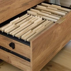 2 Drawer International Lux Lateral File Cabinet Sindoori Mango - Sauder -Baxton Studio Shop GUEST bbb5b5c8 e2f2 4827 8143 055190732d13