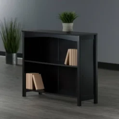 30" X 37.01" Terrace 3 Tier Bookshelf Espresso Brown - Winsome -Baxton Studio Shop GUEST bbc73fea ffa3 4a17 a0bc f3d0229b7b29