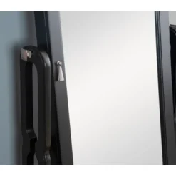 Lola Cheval Mirror/Jewelry Wardrobe Black - Powell Company -Baxton Studio Shop GUEST bd023b6a 8099 49e2 99e7 f646a7091120