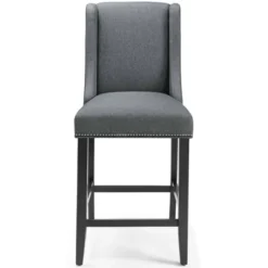 Baron Upholstered Fabric Counter Height Barstool - Modway -Baxton Studio Shop GUEST be352f25 996d 4c43 b5ad d7041b996c23