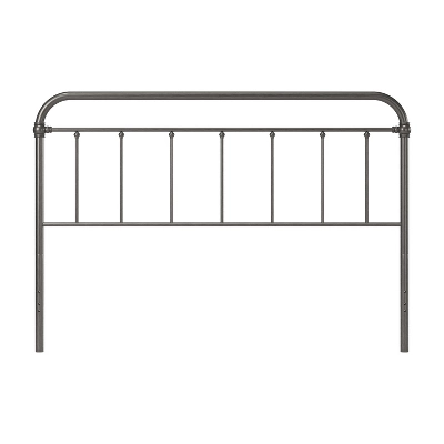 King Kirkland Metal Headboard Aged Pewter - Hillsdale Furniture 6 King Kirkland Metal Headboard Aged Pewter - Hillsdale Furniture - Image 6