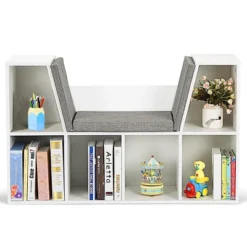 Tangkula Storage Cabinet Kids Bookcase Multi-Functional Display Shelf With 6 Cubby -Baxton Studio Shop GUEST bfb83724 1d95 455c ae6c 710eb2c1bb75