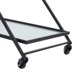 Industrial Metal Bar Cart Black - Olivia & May 10 Industrial Metal Bar Cart Black - Olivia & May -Baxton Studio Shop GUEST bff64eec 75d9 48a4 8c73 e8aadefbc67f