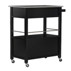 Cameron Kitchen Cart With Granite Top - Linon -Baxton Studio Shop GUEST c00cab57 8cfa 42b6 9862 b66b9097cb78