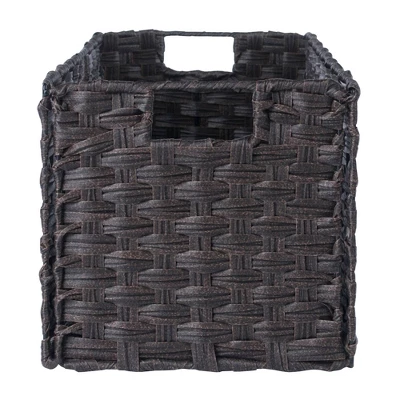 30" 4pc Terrace Storage Shelf With Baskets Espresso/Chocolate - Winsome 14 30" 4pc Terrace Storage Shelf With Baskets Espresso/Chocolate - Winsome - Image 14