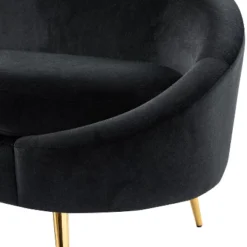 Falko 2 Piece Living Room Set For Small Space With Metal Legs | ARTFUL LIVING DESIGN -Baxton Studio Shop GUEST c098754b 4878 443e b50e 281c24ef6efb