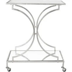 Ignatius Bar Cart - Safavieh -Baxton Studio Shop GUEST c14b3443 8b4c 4c87 9ceb af7596593cb3
