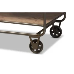 2 Drawer Grant Vintage Rustic Industrial Wood And Metal Kitchen Cart Brown/Black - Baxton Studio 13 2 Drawer Grant Vintage Rustic Industrial Wood And Metal Kitchen Cart Brown/Black - Baxton Studio -Baxton Studio Shop GUEST c1714f66 56c6 4509 9596 ed6c8bba3e91