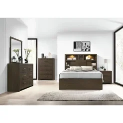 5pc Hendrix Music Bedroom Set Walnut - Picket House Furnishings 24 5pc Hendrix Music Bedroom Set Walnut - Picket House Furnishings -Baxton Studio Shop GUEST c209f2d8 ff17 4642 81f8 fb8ab4947a52