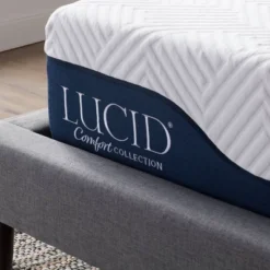 Lucid Comfort Collection Gel & Aloe Vera 10" Hybrid Memory Foam Mattress -Baxton Studio Shop GUEST c20c3274 b63d 447f b67b 1ef1aa4f49d3