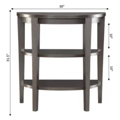 Newport 3 Shelf Console - Breighton Home -Baxton Studio Shop GUEST c2ca880e 182f 4e5d 963b 372ca985042c