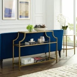 Aimee Console Table - Crosley 14 Aimee Console Table - Crosley -Baxton Studio Shop GUEST c2d23499 9503 4aea 8991 9a3a5d7ea62e