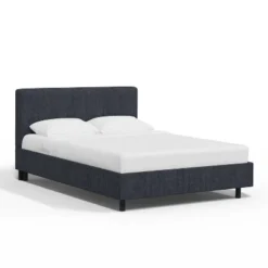 Olivia Upholstered Platform Bed - Skyline Furniture