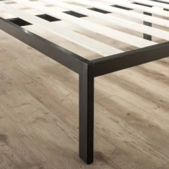 Korey Platform Metal Bed Frame With Upholstered Headboard Black - Zinus -Baxton Studio Shop GUEST c3eed2dc f383 49d7 b1e7 5a1e9f41af32