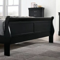 3pc Sliver Sleigh Bed With 2 Nightstands - HOMES: Inside + Out -Baxton Studio Shop GUEST c4ccee38 12f4 445e 833f f206f4d739f8