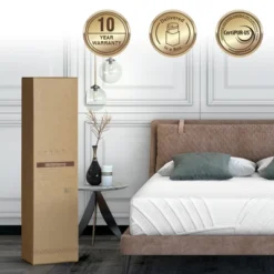 Costway 8'' Gel Infused Memory Foam Mattress Jacquard Firm Hybrid Pressure Relief QueenFull 14 Costway 8'' Gel Infused Memory Foam Mattress Jacquard Firm Hybrid Pressure Relief QueenFull -Baxton Studio Shop GUEST c5112815 e719 481a b261 52475def6a61