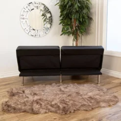 Mackenzie Leather Convertible Sofa - Abbyson Living -Baxton Studio Shop GUEST c5529afb 1fa9 4d17 af60 5e1bbafbadd3