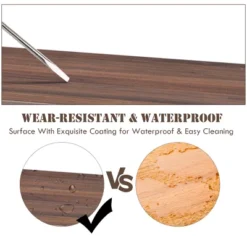 Costway 6 Drawer Dresser Wood Chest Of Drawers Storage Freestanding Cabinet Organizer -Baxton Studio Shop GUEST c5638c46 d7a9 478e 846b 2cfee9a26899