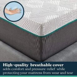 Early Bird Performance 10 Inch Hybrid Mattress With Cooling Copper Infusion For Comfort, Support, Spinal Alignment, And Better Sleep, Twin -Baxton Studio Shop GUEST c5eea326 3bda 41b2 913e d296d4201657