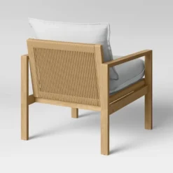 Hallwood Woven Cord Accent Chair Cream - Threshold™ 8 Hallwood Woven Cord Accent Chair Cream - Threshold™ -Baxton Studio Shop GUEST c645eab1 6a8f 42a3 8b62 d19262cb3bc9