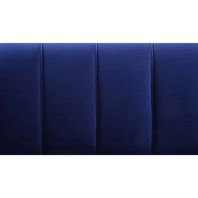 78" Eivor Sofa Blue Velvet - Acme Furniture 5 78" Eivor Sofa Blue Velvet - Acme Furniture - Image 5