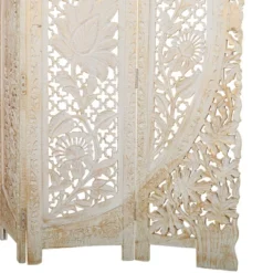 Eclectic Wood Room Divider Screen White - Olivia & May 23 Eclectic Wood Room Divider Screen White - Olivia & May -Baxton Studio Shop GUEST c6b3dc77 ed04 4f36 bac9 6c4488246a36