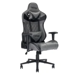 Ergonomic Gaming Chair Gray - Techni Sport