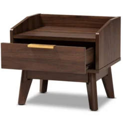 Lena Walnut Finished Wood Nightstand Brown - Baxton Studio 15 Lena Walnut Finished Wood Nightstand Brown - Baxton Studio -Baxton Studio Shop GUEST c81c19a5 493f 4bb9 95bf 5ce2ba88a13b